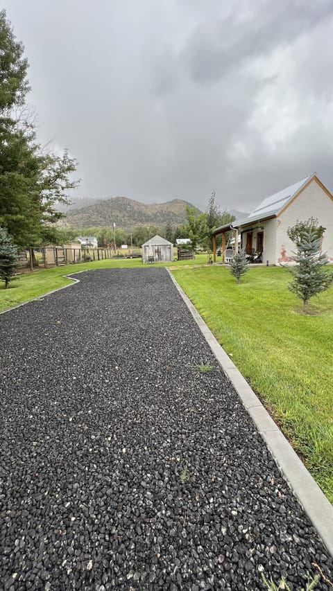 Plenty of parking, especially if you have a limo. 