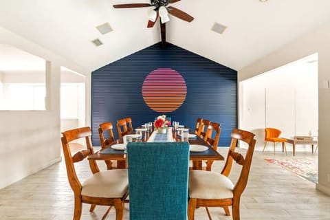 Dining table that seats up to 10!