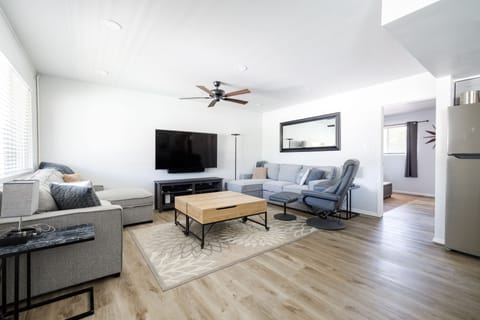 Living room with TV