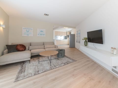 Couch, Furniture, Building, Comfort, Wood, Television, Hall, House, Interior Design