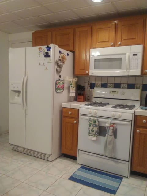 Gas Stove & Oven with Microwave