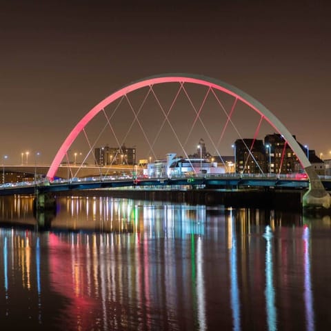 Glasgow by night