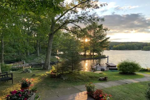 our cove near sunset