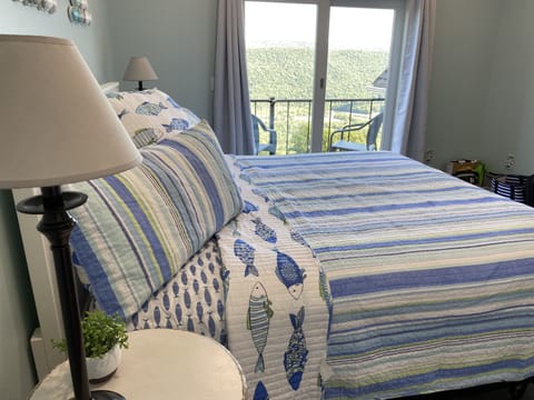 Private balcony from this second primary bedroom, suite!! 