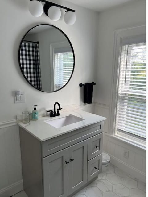 First floor vanity