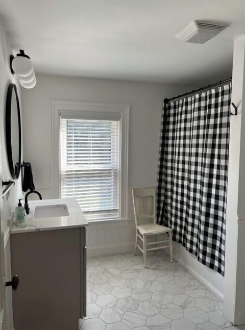 First floor bathroom from entrance