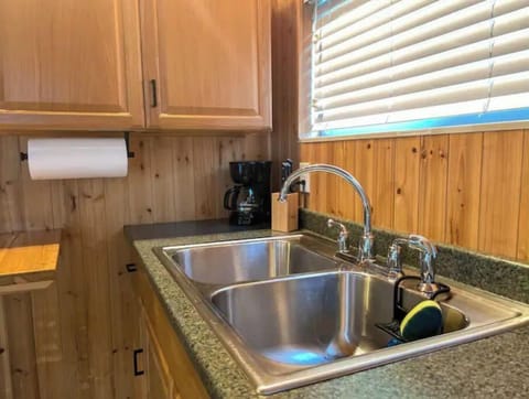 Coffee maker & coffee/tea provided