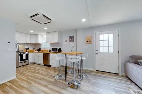 Everything in the Oasis is brand new, and every inch is climate-controlled with central air and heat!