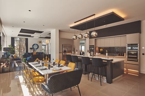 The kitchen at Reservoir View, Somerset