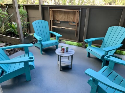 Private patio