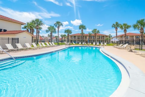 Heated swimming pool!