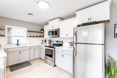 You can chose to eat out or stay in a cook your favorite meal.