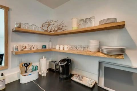 We provide the basics for those who want to make their own meals.