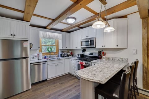 fully stocked kitchen