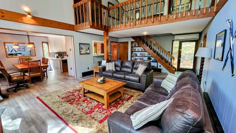 Living Room with new couches