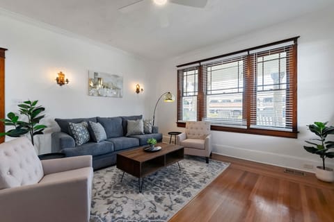 Step into the bright and spacious living room