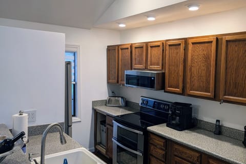 Our kitchen has all the conveniences of home.