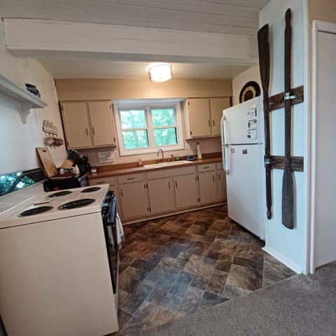 Kitchen check listing for all that is stocked for your convenience