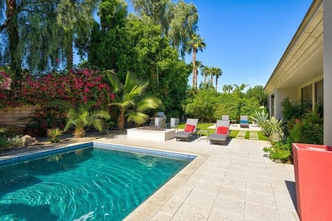 Plenty of outdoor lounging space