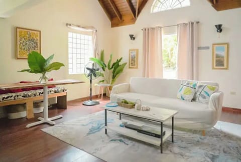 Beautiful living room with lots of natural light