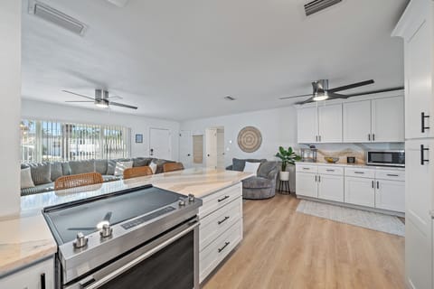 Kitchen/living/breakfast bar