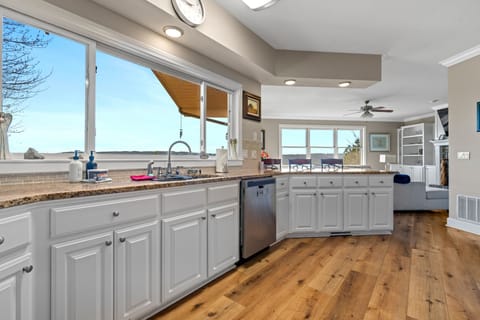 Ample space to prepare meals and make family memories while cooking.