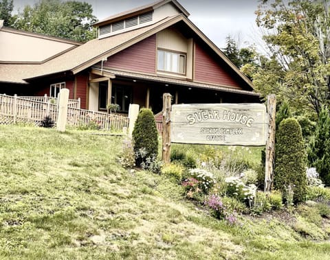 Sugar Shack (clubhouse), down the way.