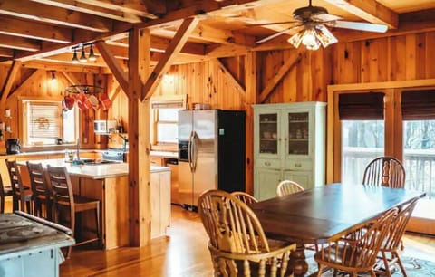 Full kitchen with island