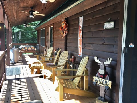 Relax and unwind on the front porch