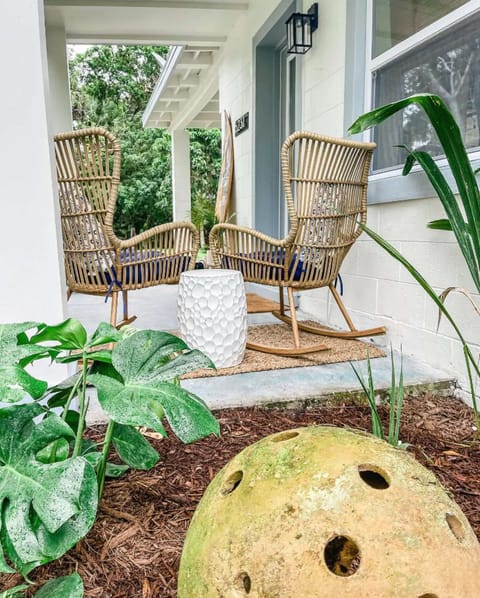 Relax in the front porch