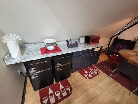 These 2 little Frigidaire mini-fridges hold a surprising amount of. food! You get 2 little freezers, 2 little crispers, 2 little fridges and 2 little doors for condiments and drinks  