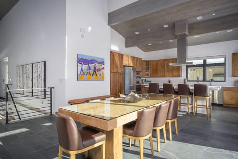 Modern mountain design throughout