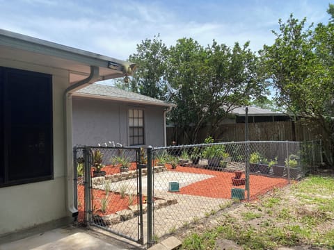 newly renovated outdoor area.  Bring the chairs out and enjoy