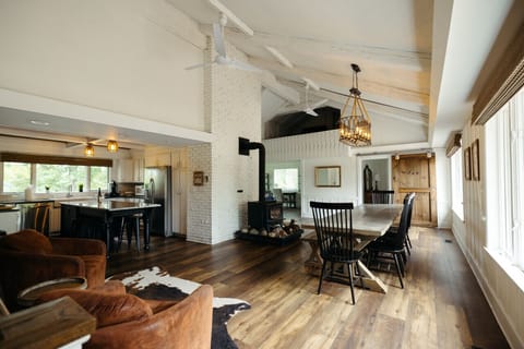 Main floor view from front deck entrance