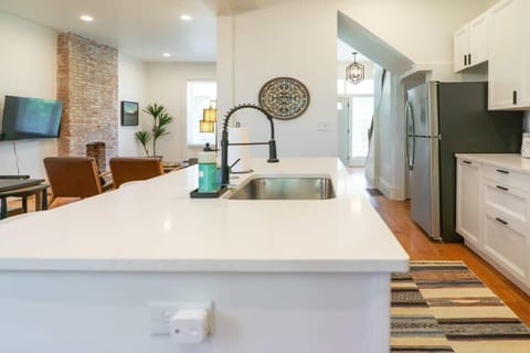 large kitchen island