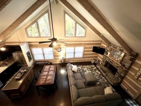 open concept living space