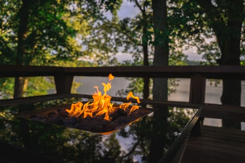 Hassel free gas firepit