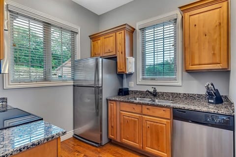 Stainless steel appliances ready for you to use!