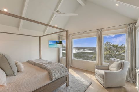 Marsh Island 9 - Primary Bedroom View, View, View!