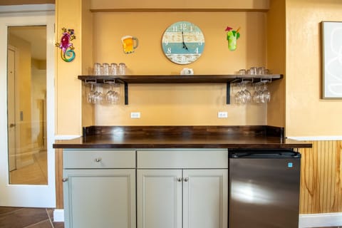 Foosball, billiards, and a bar—game night just got serious! 