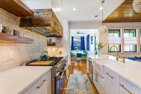 Fully stocked with everything you'll need to cook and enjoy meals together.