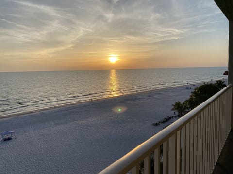 Enjoy perfect sunset views from your 5th floor private balcony. 