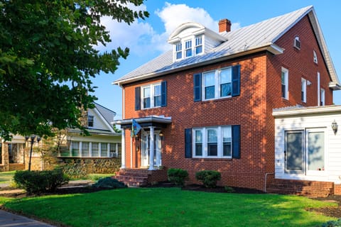 The front of our house from North Royal Avenue in Front Royal,
