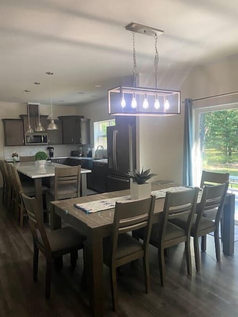 Kitchen and Dining Room Area
