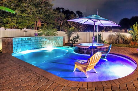 Heated Saltwater Pool and Hot Tub