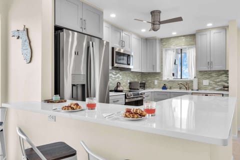 Newly remodeled kitchen