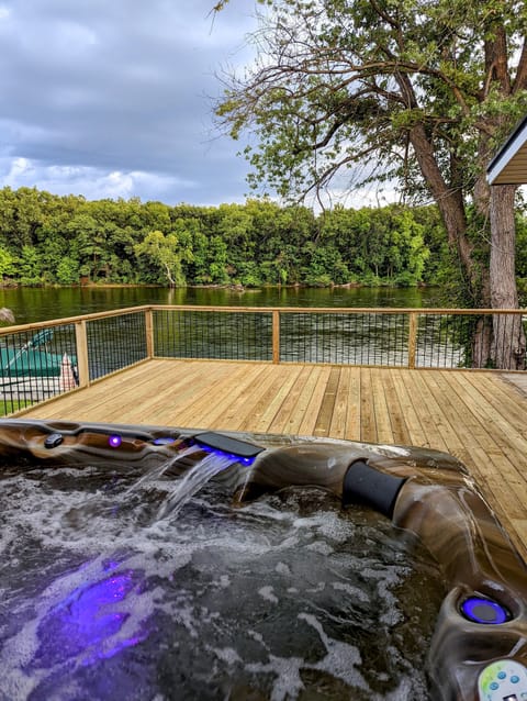 Stunning views from the hot tub!