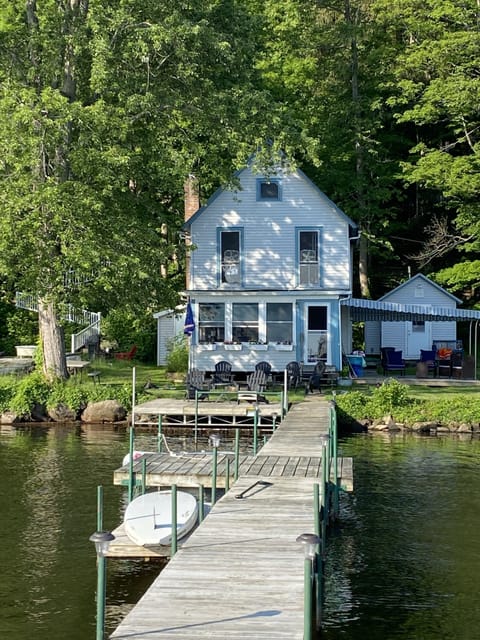 View from private dock