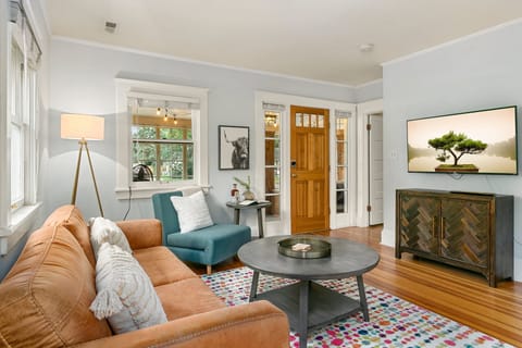 Living Area with Smart TV