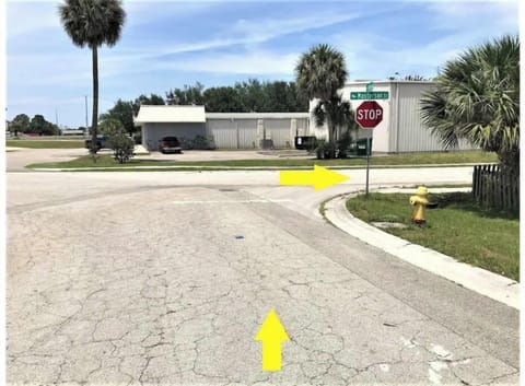 From Guava turn right on to Masterson 